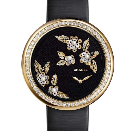 mademoiselle watch chanel|chanel mademoiselle prive watch.